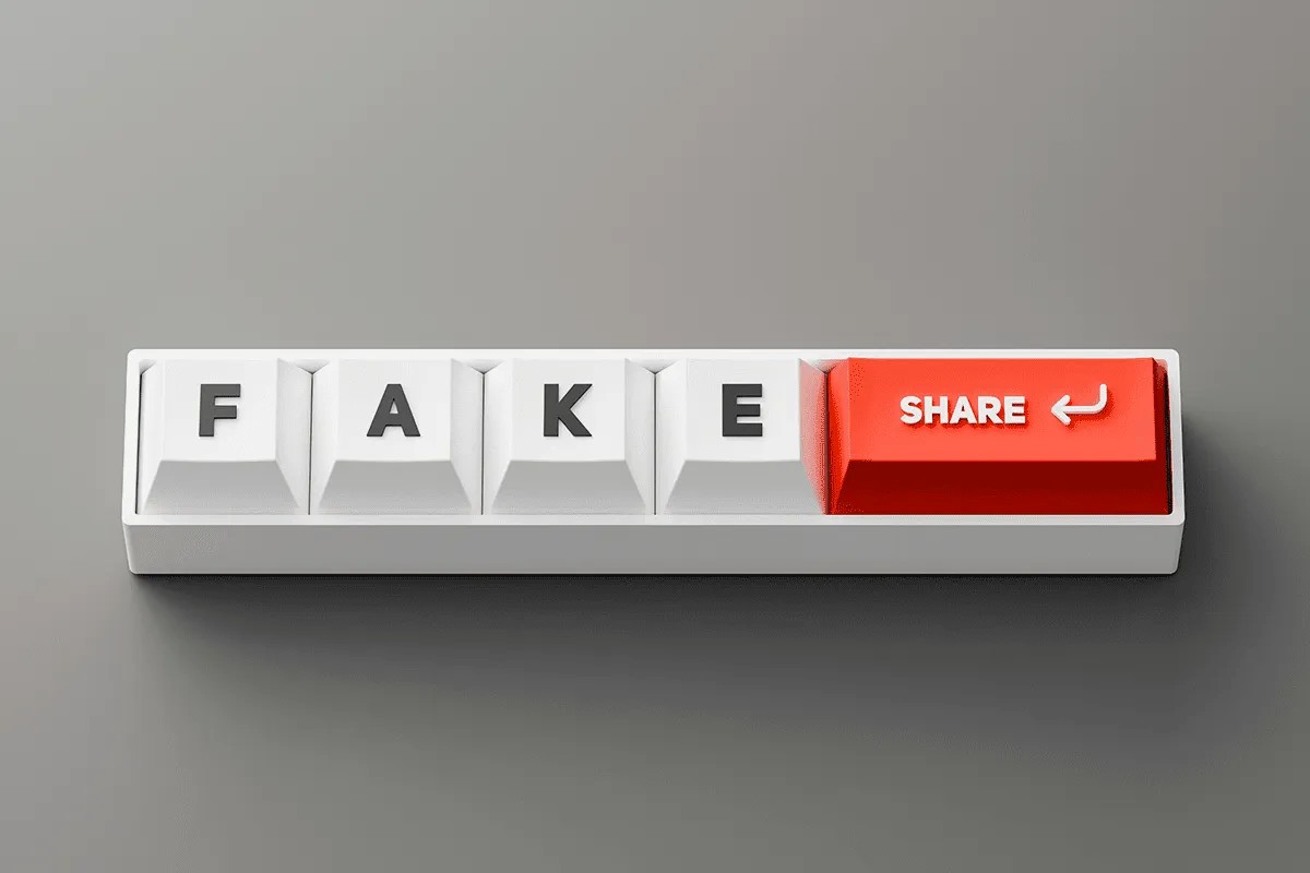 A keyboard features white keys spelling 